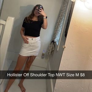 Hollister Lace Crop Top.